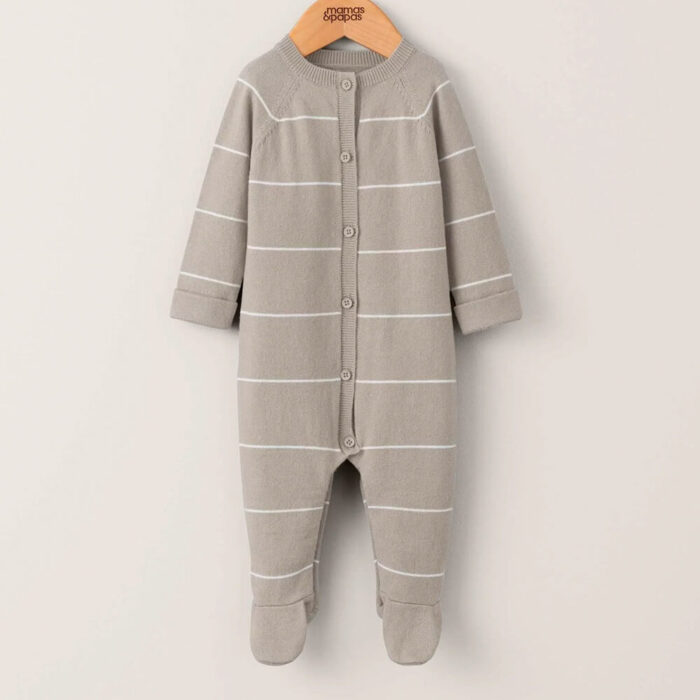 لباس سرهمی کامل نواری بافتنی